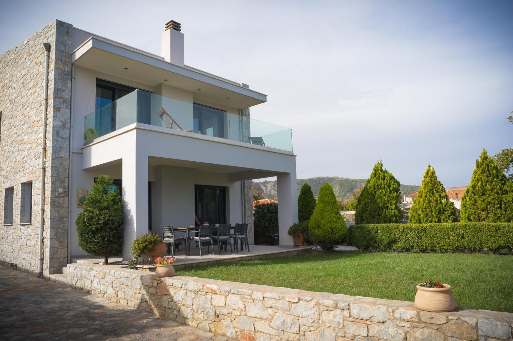Villa Aggemari Apidias Lakos Exterior foto